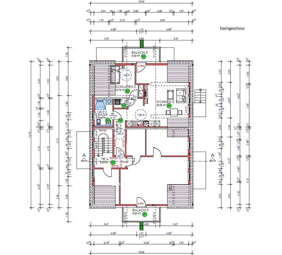 Haus 17 Dachgeschoss